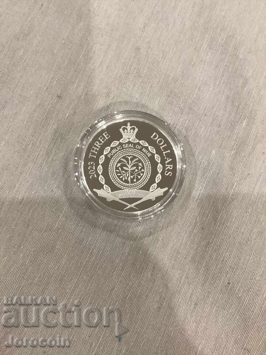MONEDĂ DIN ARGINT RULETĂ - UNC cu preț € 120.00 | 234.70 BGN