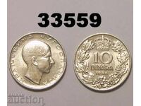 Iugoslavia 10 dinari 1938