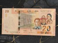 Banknote - Bolivia - 20 Bolivianos UNC | 2018