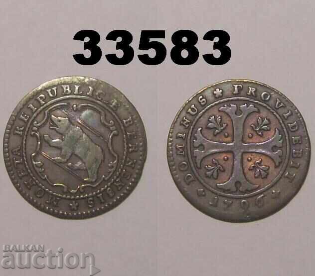 Берн 1/2 batzen 1796 Швейцария