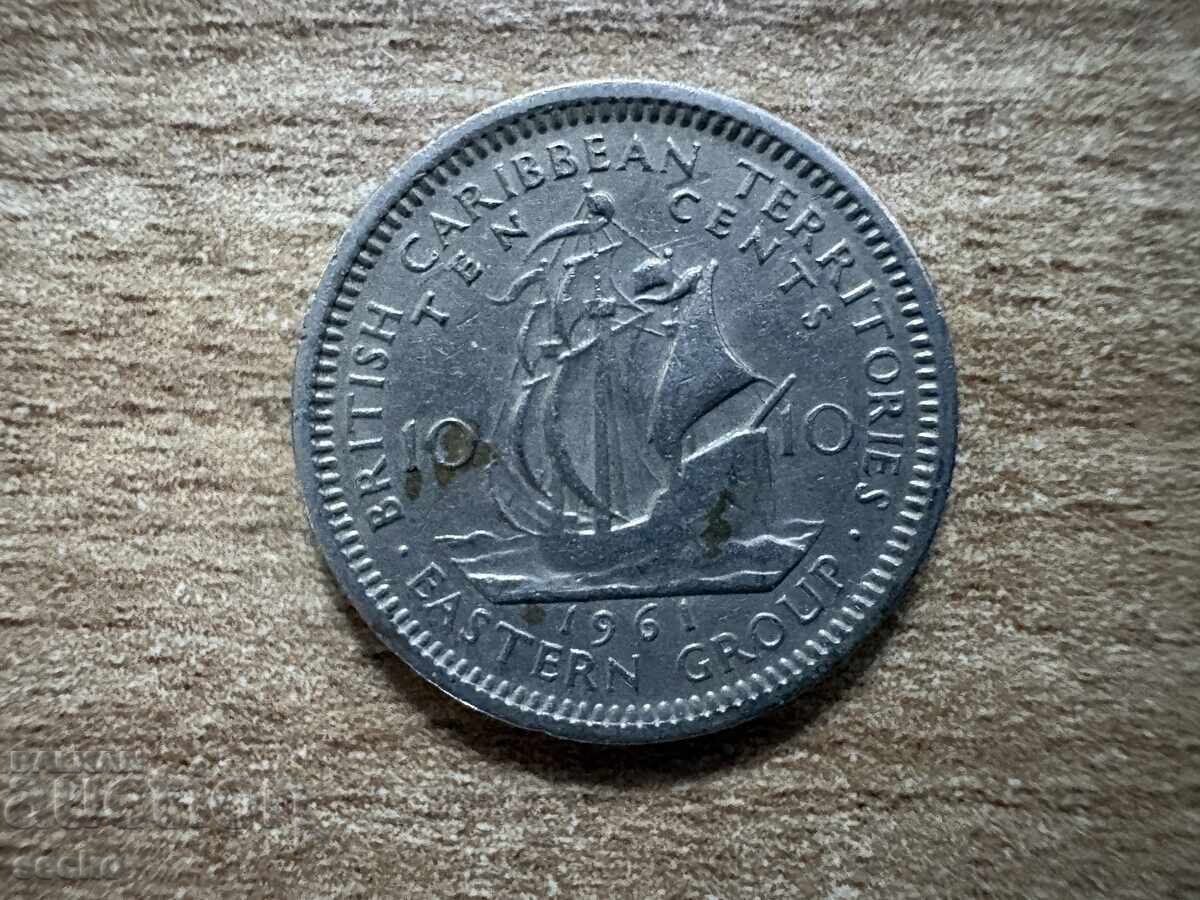 Caraibe de Est - 10 cenți (1961)