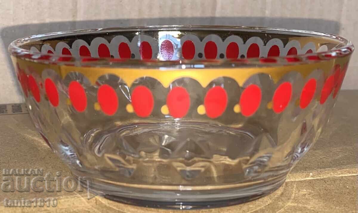 Vas italian pentru desert din anii '50-'60, 3 buc