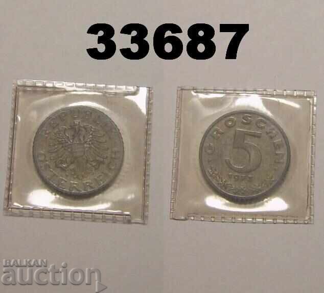 Austria 5 groși 1973 Proof Austria 5 groși 1973 Proof