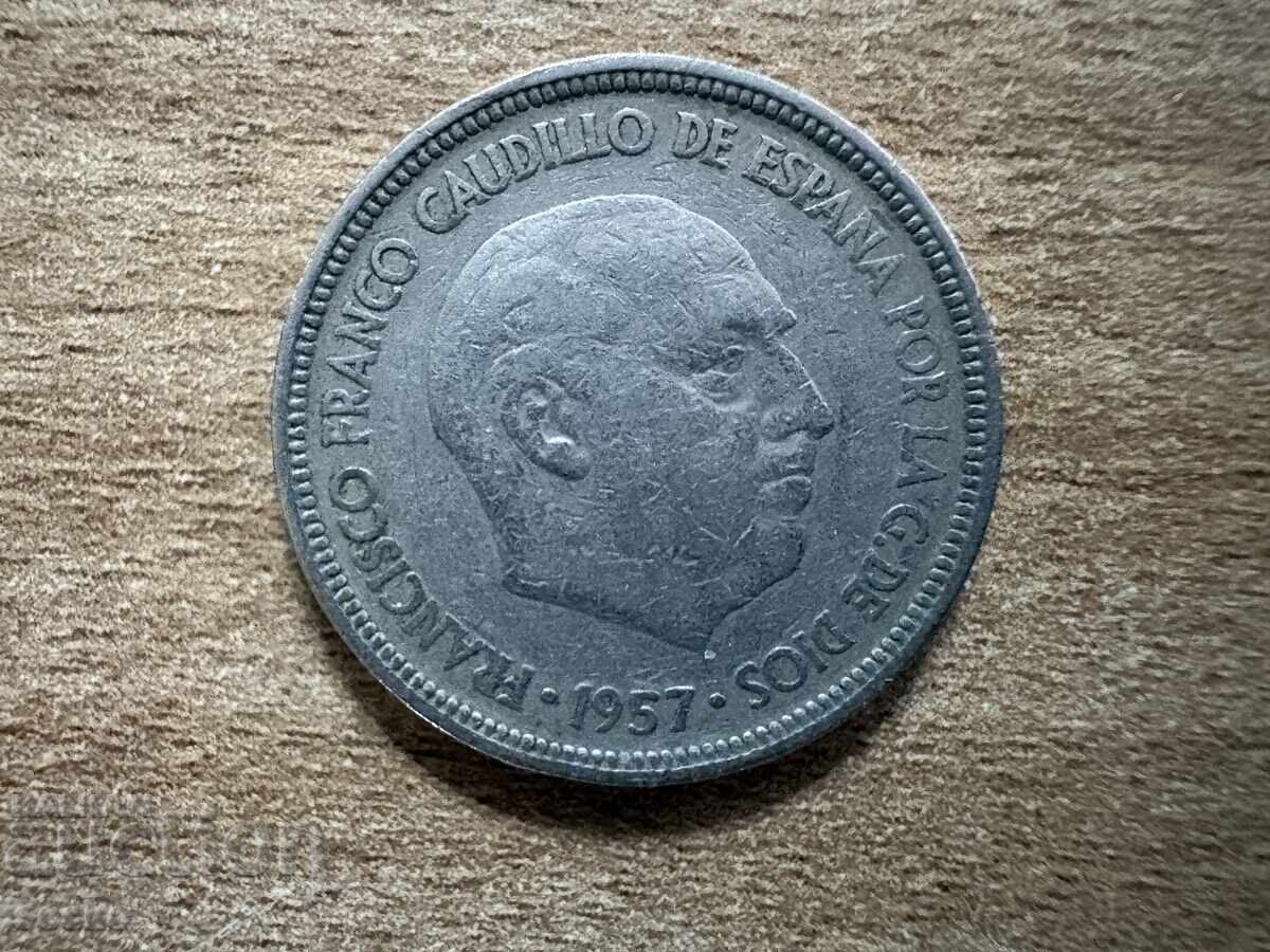 Spain - 5 pesetas (1957) (60) with price € 0.18 | 0.35 BGN