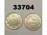 Germania ½ marcă 1918 D UNC