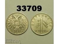 Austria 1 șiling 1934 Curățată