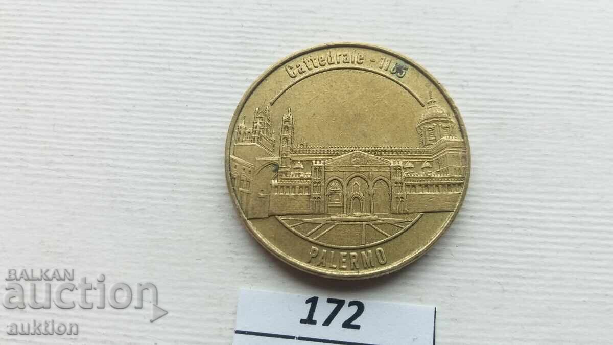 ЖЕТОН ПАЛЕРМО - МАСИВЕН БРОНЗ с цена € 1.49 | 2.91 лв.