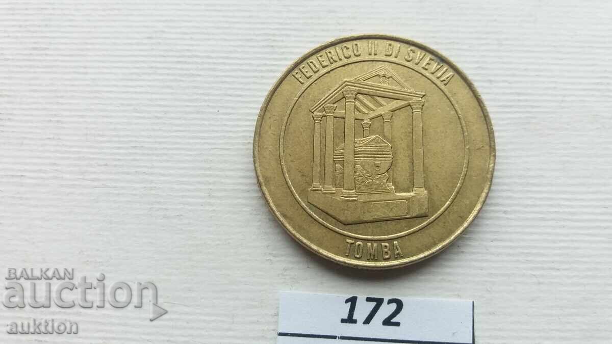 Доставка на ЖЕТОН ПАЛЕРМО - МАСИВЕН БРОНЗ
