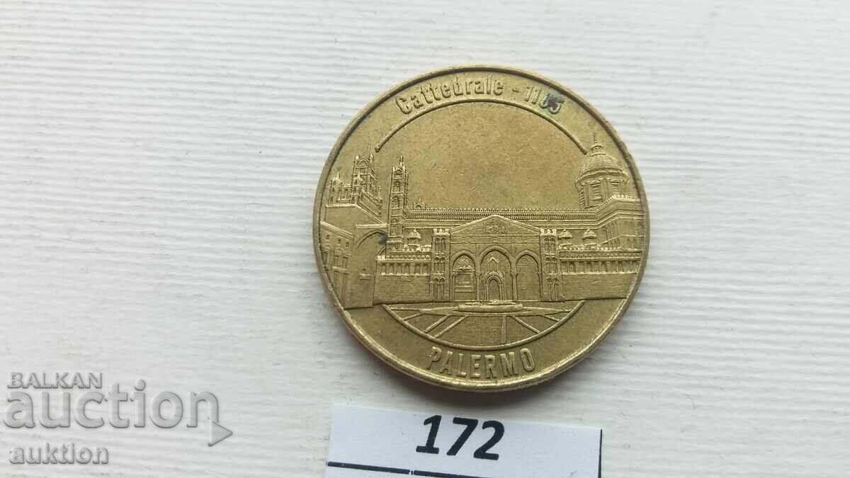 ЖЕТОН ПАЛЕРМО - МАСИВЕН БРОНЗ