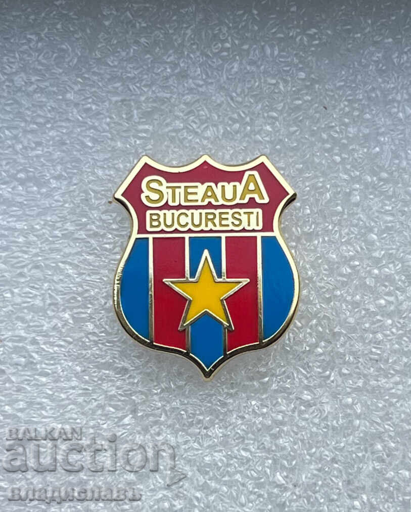 insignă fotbal România Clubul de Fotbal STEAUA BUCUREȘTI insignă fotbal România Clubul de Fotbal STEAUA BUCUREȘTI