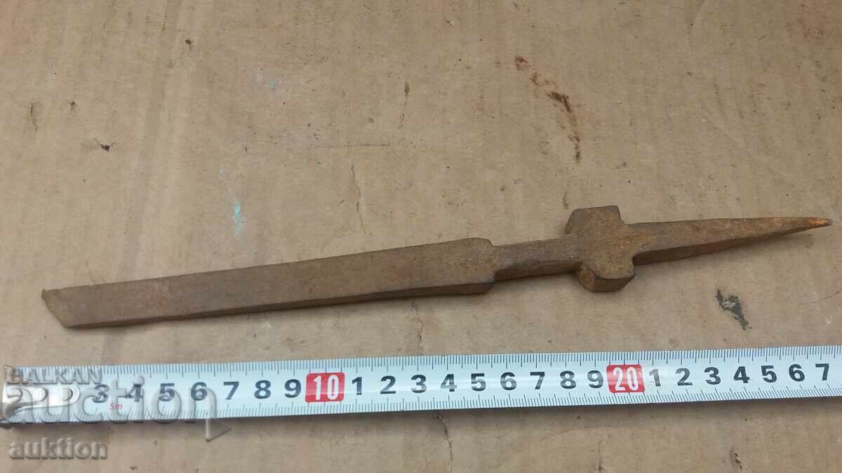 UNEALTĂ MASIVĂ DIN OȚEL FORJAT PENTRU CIOPLIT LEMN