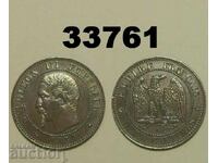 Franța 2 centime 1854 BB AU