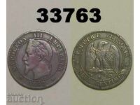Franța 2 centimes 1862 K