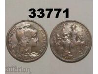 Franța 5 centime 1917