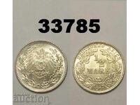 Germania ½ marcă 1918 D UNC