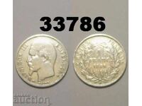 Franța 1 franc 1856 A argint