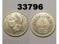 Franța 5 franci 1933 nichel