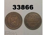 Bulgaria 2 cenți 1912