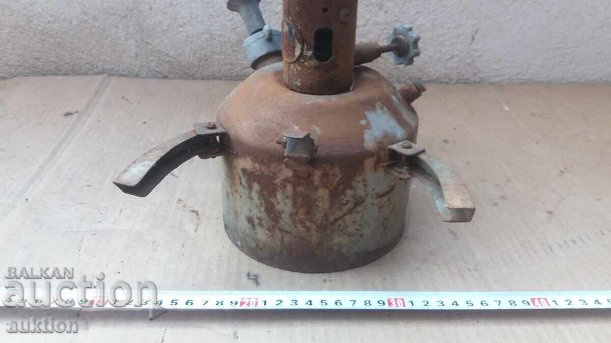 Auction  MILITARY BURNER, TOOL, FIELD STOVE