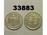 Germania 50 pfennigi 1928 D