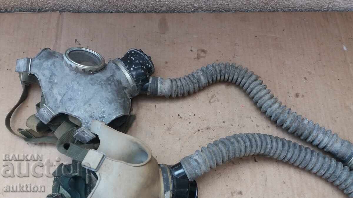 Auction  LOT OF 2 PCS. SOVIET GAS MASKS