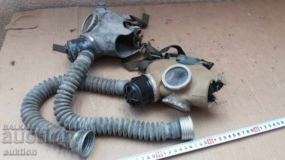 LOT OF 2 PCS. SOVIET GAS MASKS - 6
