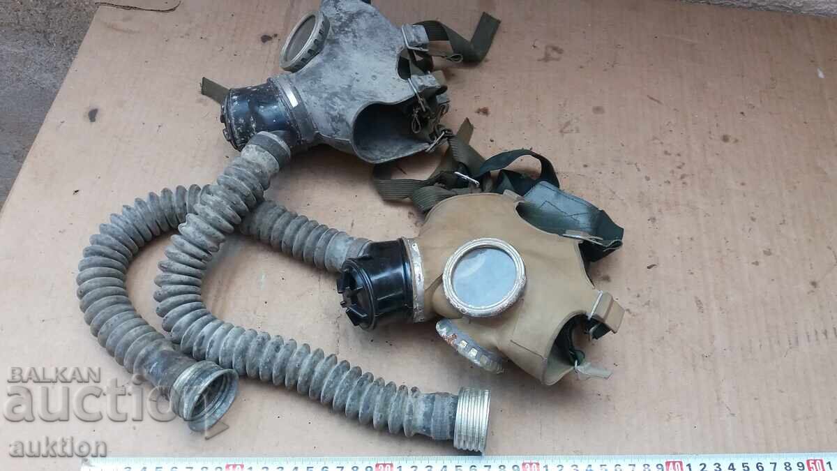 LOT OF 2 PCS. SOVIET GAS MASKS - 7