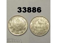 Germania ½ marcă 1918 D UNC