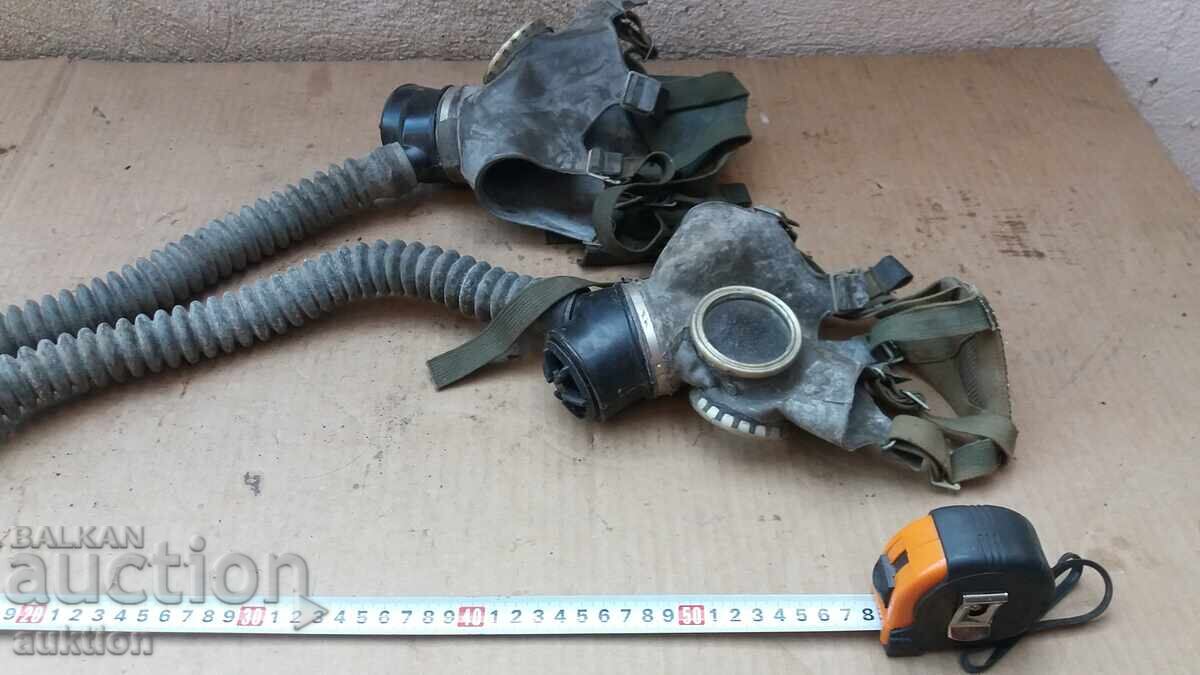 Delivery of LOT OF 2 PCS. SOVIET GAS MASKS