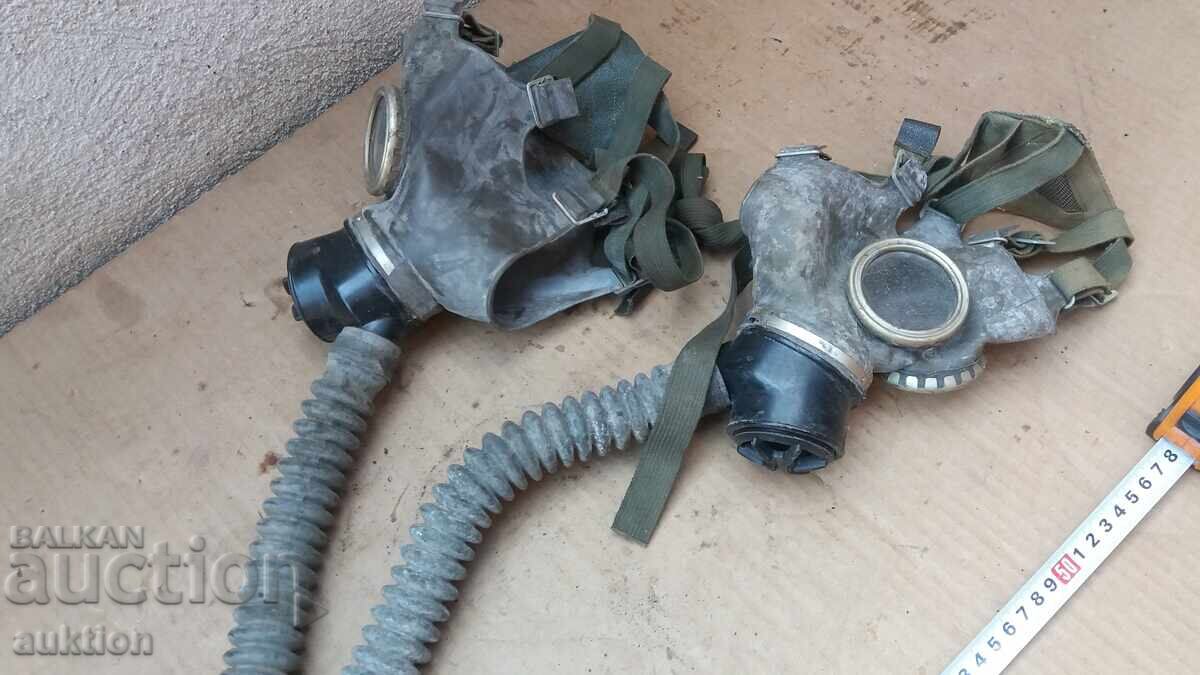 LOT OF 2 PCS. SOVIET GAS MASKS - 6