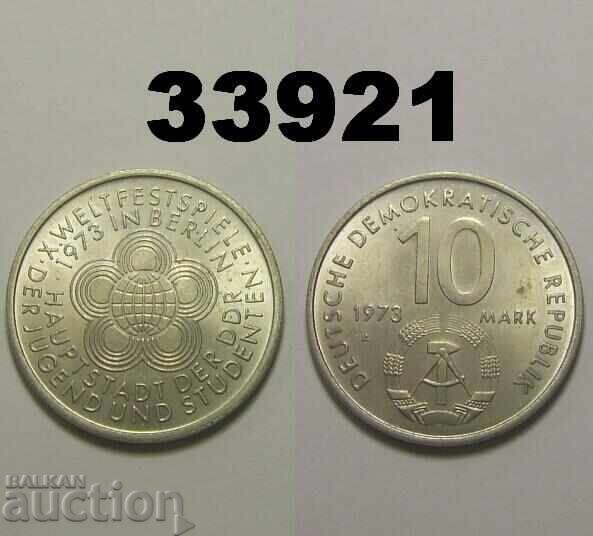 ГДР Германия 10 марки 1973