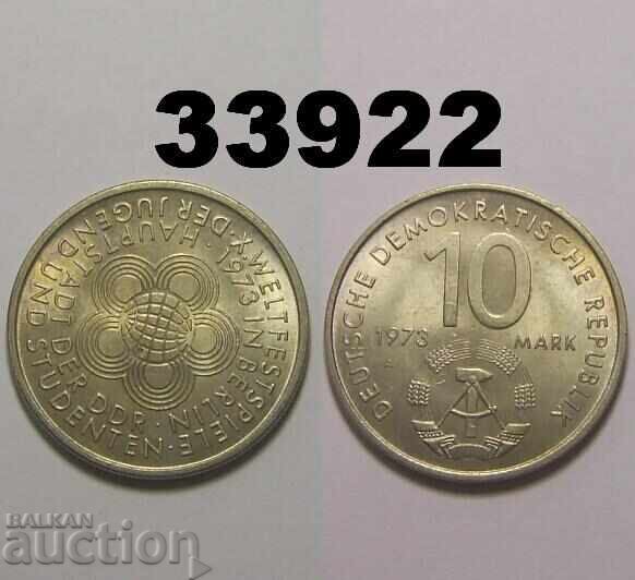 RDG Germania 10 mărci 1973 RDG Germania 10 mărci 1973