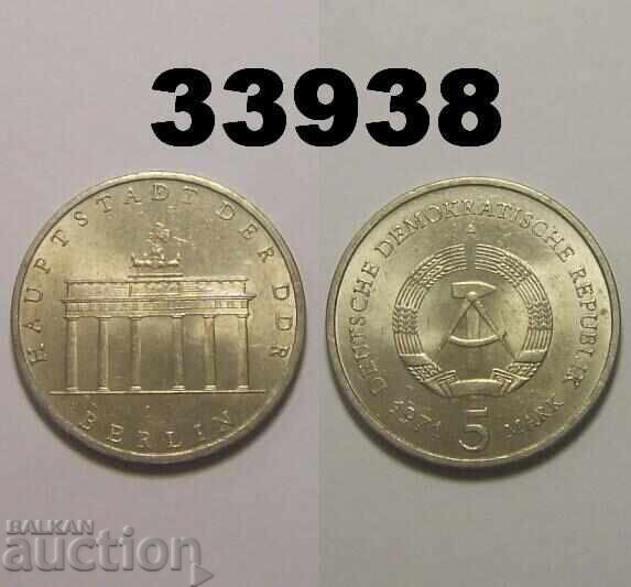 ΛΔΓ Γερμανία 5 μάρκα 1971