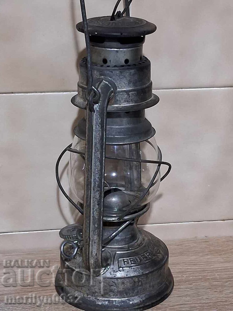 Licitație Veche lanternă germană, lampă, lampă reflector Licitație Veche lanternă germană, lampă, lampă reflector