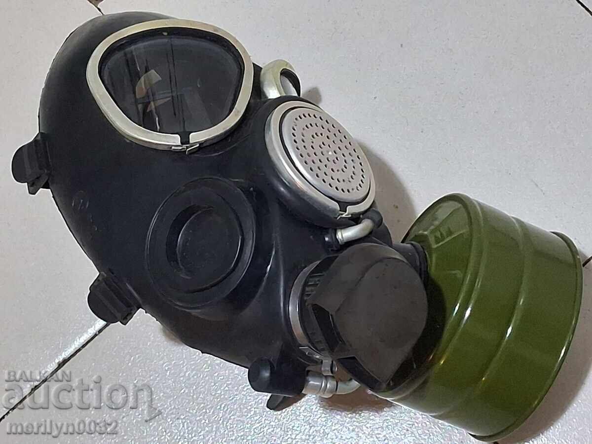 Mască de gaze rusească cu bidon, model 1984, URSS târziu - 6 Mască de gaze rusească cu bidon, model 1984, URSS târziu - 6