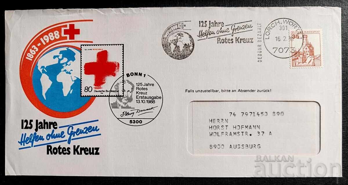 Φάκελος πρώτης ημέρας κυκλοφορίας (First Day Cover - FDC) από τη Γερμανία, έκδ