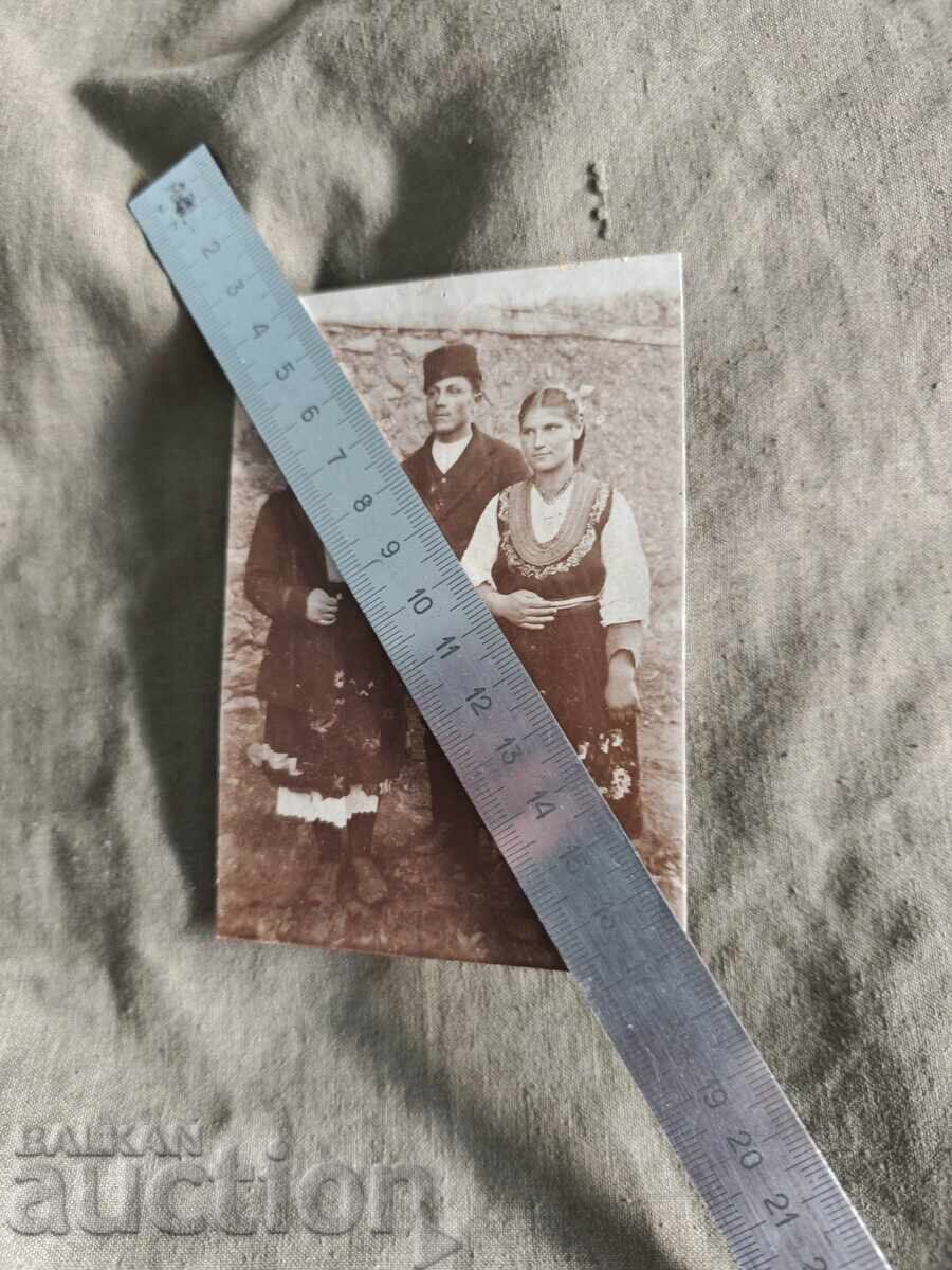women in folk costumes