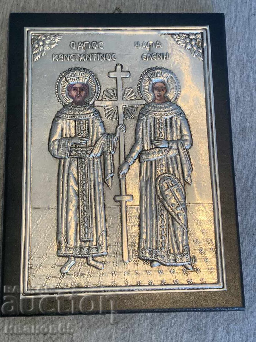 икона на Св. Св. Константин и Елена