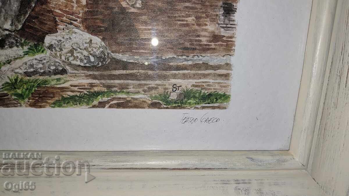 Много красива картина ръчна оригинална акварелна рисунка. с цена € 40.00 | 78.23 лв. Много красива картина ръчна оригинална акварелна рисунка. с цена € 40.00 | 78.23 лв.
