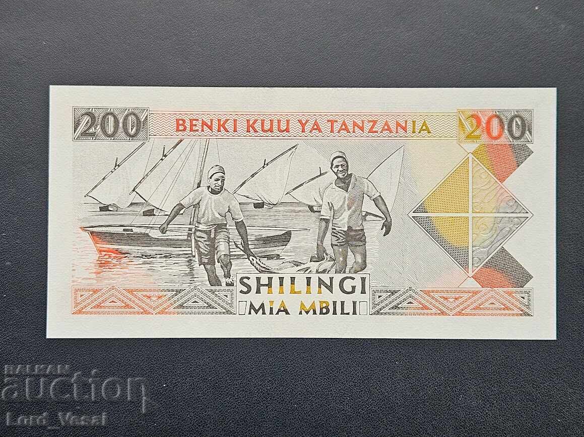 Tanzania 200 Șilingi ND (1993) JMK, IMR* UNC cu preț € 5.50 | 10.76 BGN Tanzania 200 Șilingi ND (1993) JMK, IMR* UNC cu preț € 5.50 | 10.76 BGN