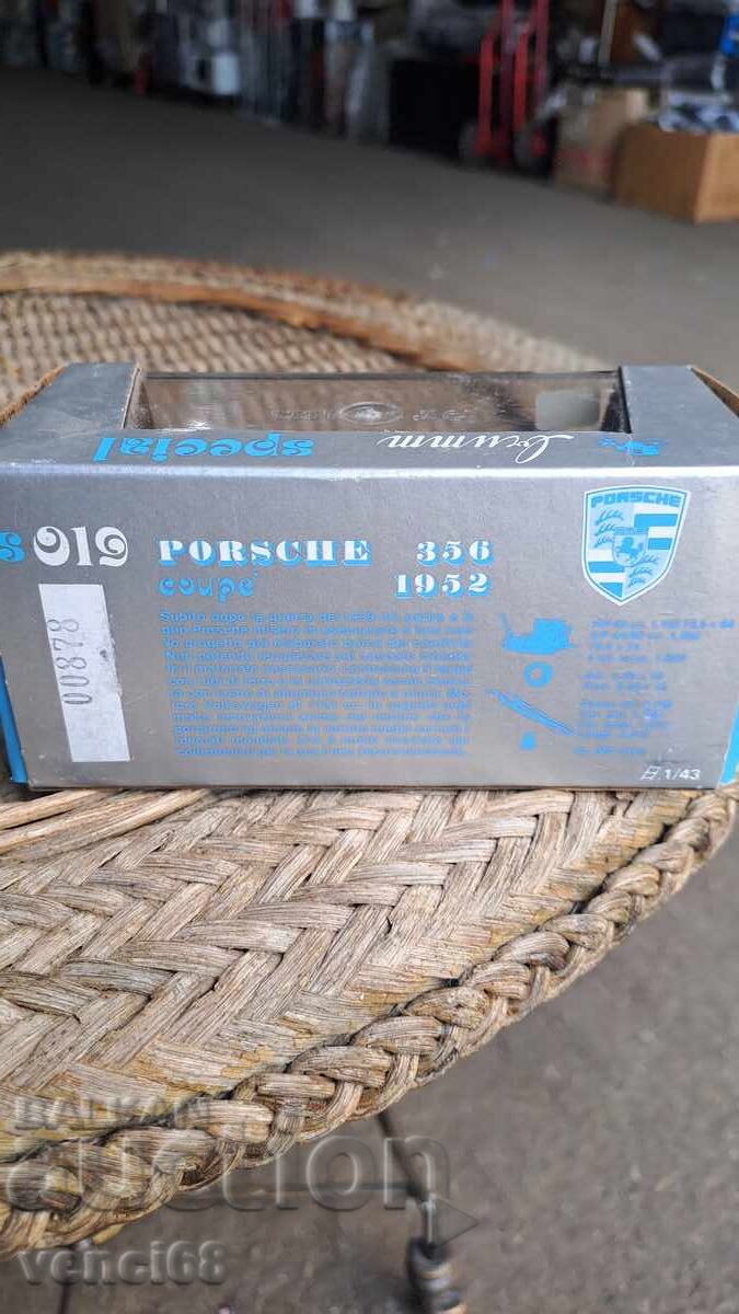 Delivery of Brumm Porsche 356 1/43