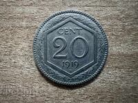 Италия - 20 чентезими (1919)