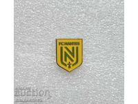 Insignă fotbal Franța Clubul de Fotbal NANTES