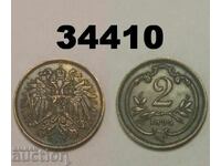 Австрия 2 хелера 1894