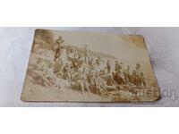 Fotografie Băieți și fete pe plajă 1927
