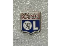 Insignă fotbal Franța Clubul de Fotbal OLYMPIQUE LYON