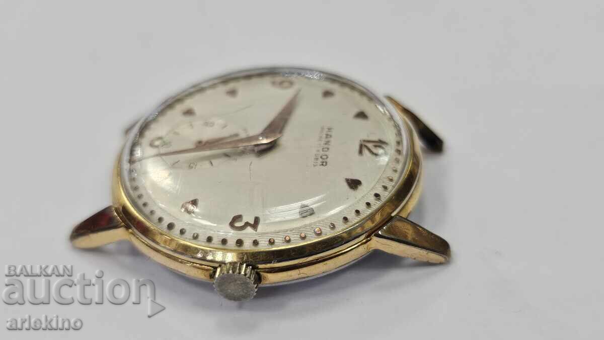 Δημοπρασία Vintage Ελβετικό Χειροκίνητο Ρολόι "HANDOR" - 1960