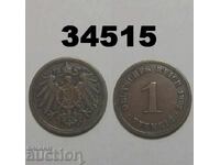Germania 1 pfennig 1892 A