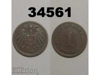 Germany 1 pfennig 1897 A