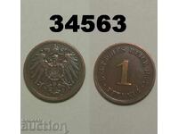 Германия 1 пфениг 1897 A